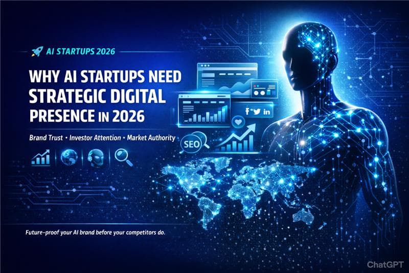 Why AI Startups Need Strategic Digital Presence in 2026